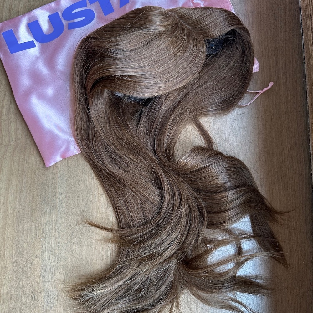 LUSTA Silk Top Topper  in Soft Light Brunette